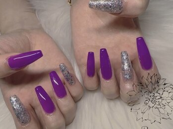 ブラン(Blanc)/パープルネイル