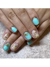 ユニックスマークイズ みなとみらい店(UNIX Mark Is)/フラワーネイル