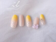 イル 神戸店/グラデーション×ホログラム