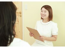 しっかりカウンセリング！お悩みに沿ってメニューをご提案！