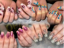 海外風デザイン☆手描き個性派アート☆