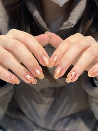 大人バレンタインネイル