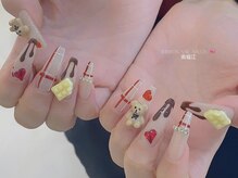 リボン(RIBBON)/【バレンタインネイル】