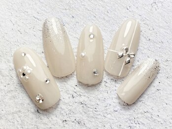 エムネイル(M nail)/2月3月 定額デザイン