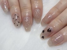 ララアンジュ(LaLa-Ange)/ハートホロネイル