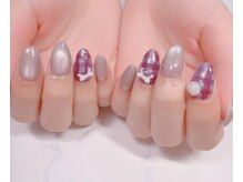 ハーティー(Hearty)の雰囲気（秋のガーリーネイル♪）