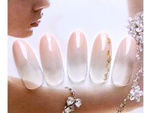 エンジェルビューティーネイルアンドアイラッシュ(Angel Beauty nail&eyelash)/5400円秋のシンプル定額ネイル