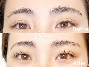 ネイルアンドアイラッシュ ボネール 銀座店(lash Bounail)/パリジェンヌ×アイブロウ