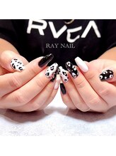 セラ ネイル(SERA Nail)/レオパードネイル★