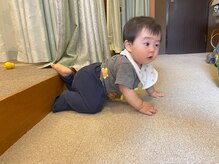 子育てママの整体サロン/施術中のお子様の様子