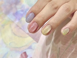 ★微粒子マグネットネイル★