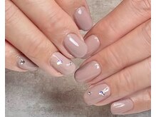 ラヴィネイル(La Vie Nail)/くすみカラー/ハートストーン