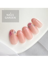 押し花フレンチ