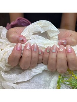 秋の童話ネイルデザイン