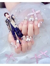 マミーフルール(Mamie fleur)/量産型ネイル/チェックネイル