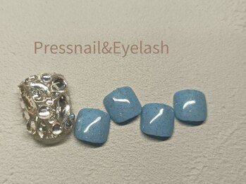 プレス ネイルアンドアイラッシュ(PRESS NAIL&EYELASH)/【フット】定額※オフ込￥13800