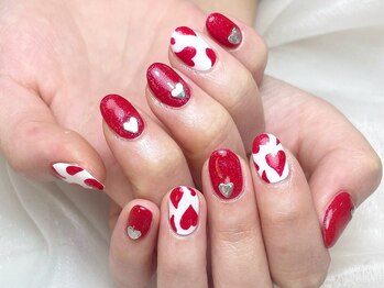 エスラウンジネイル(S LOUNGE NAIL)の写真/流行パーツ&シールが豊富◎持込画像も大歓迎♪大人可愛い・季節のトレンド・オフィス系ももちろんOK!