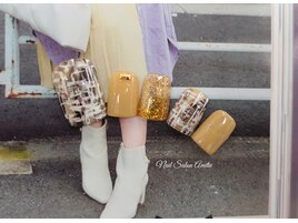 アレンジツィード大人footネイル