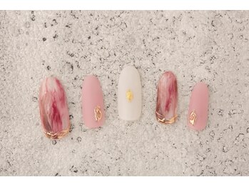 エムスラッシュ フィール 東戸塚店(M.SLASH)/マットニュアンスネイル