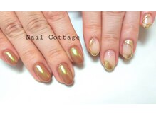 ネイルコテージ(Nail cottage)/アシンメトリーネイル♪