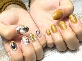 スマイル×ニュアンスネイル