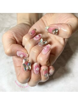 トータルビューティーローズ(Rose)/ピンクワンホンネイル