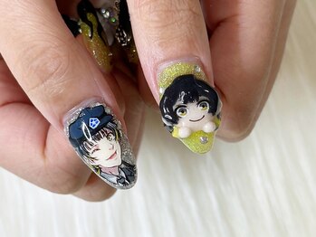 エムネイル(M-Nail)/★キャラクター3D×痛ネイル★