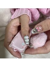 チャイ 大阪上本町店(chai)/ピンクネイル 