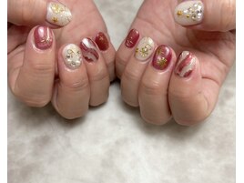 クリスマスネイル
