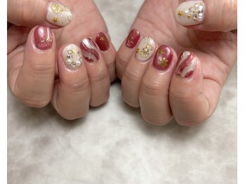 クリスマスネイル