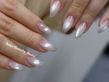 アモールビューティー 新宿店(Amor Beauty)/チップ長さだしマグネットネイル