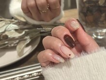 アメリアンドカシェット(Amelie&Cachette)/ニュアンスネイル:aoi
