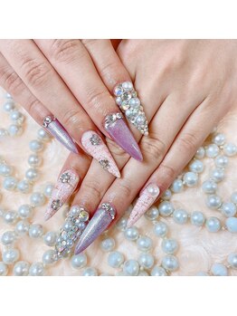 ビューティーアップ 池袋(Beauty Up)/ロング春ネイル