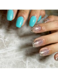 アシンメトリーネイル