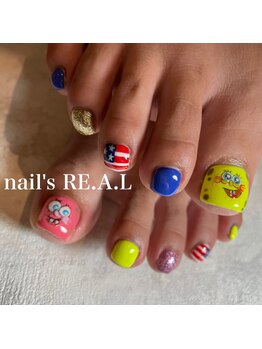 ネイルズリアル(nail's REAL)/キャラクターネイル