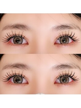 バニーアイズ 銀座店(Bunny eyes GINZA)の写真/新技術【エクステパーマ】で華やかなオトナ上品な目元へ!!ボリュームラッシュでメイク時間短縮も◎