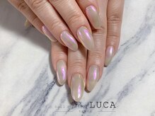 ネイルアトリエルカ(nail atelier LUCA)/W-534 うるうるオーロラネイル
