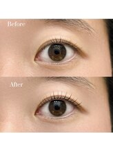 グラース(Grace)/Before→After　まつげパーマ