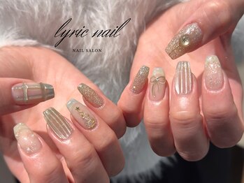 リリックネイル 本八幡店(LyricNail)/enoiクリスマスネイル[ネイル]