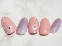 カレネイル(kale nail)/３月限定シンプルART＋500円
