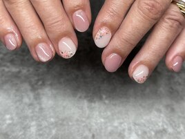 押し花ネイル