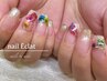 【Open記念価格】ご新規様ワンカラー+5本アート　オフ込¥7900