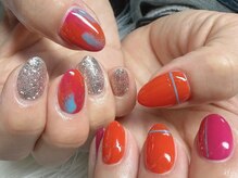 ルルエオノ(Lulu eono)/個性的カラフルネイル