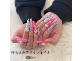 ゴテゴテピンク！