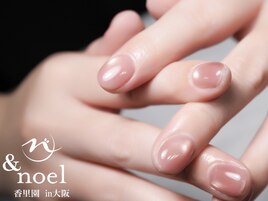 バレンタインハート桃ネイル