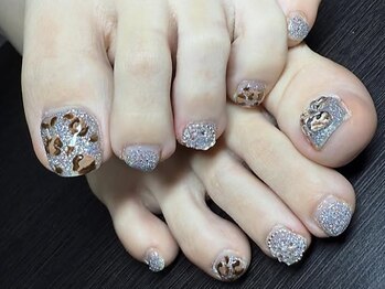 toinail/フットネイルも♪