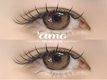アモ アイラッシュ('amo eyelash)の写真/《ナチュラルにかつ理想的なお目元へ》目元のお悩みがある方もしっかり解消します◎#江坂駅チカ