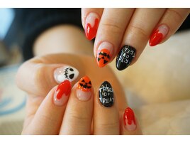 ハロウィンネイル