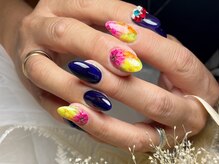 サロンドフォーエイチ(salon de 4H)/秋冬のカラフル＊フラワーアート