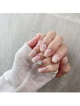 アンダーバーホワイトプラス 南海難波店(_WHITE+)/韓国ネイル